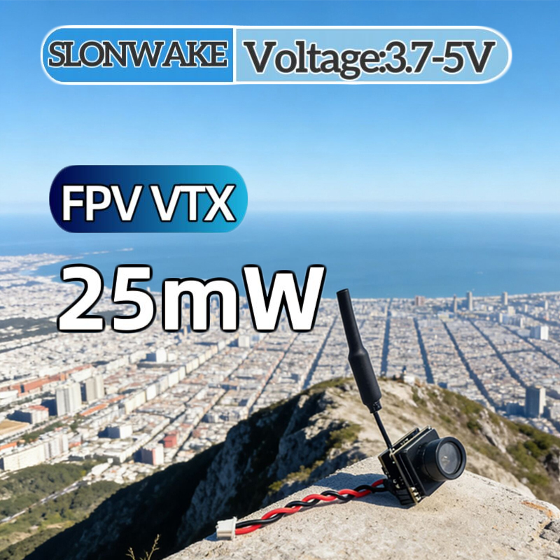 SLONWAKE FPV 25mW power simula - Drone Transmitter ulasan dan harga