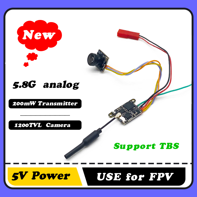 SLONWAKE 5.8G 1200TVL FPV Came - Drone Receiver ulasan dan harga