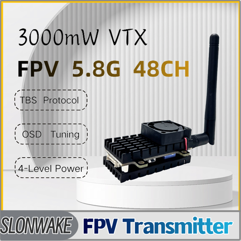 SLONWAKE 5.8G 3000mW Simulatio - Drone Transmitter ulasan dan harga