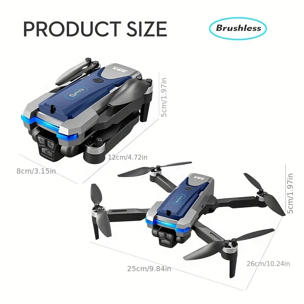 S8S GPS Drone 5G Wifi 8K HD Du - Drone Gps Module ulasan dan harga